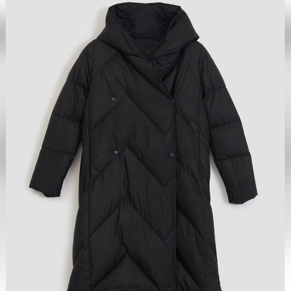 Lattelier Long Liner Puffer Jacket - Picture 4 of 8